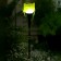 Garden lamp on the sunny battery "Yellow Tulip", 4.5 × 29 × 4.5 cm, 1 Led, glow white