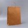 Craft bag without printing, round handle, 31 x 12 x 42 cm, 120 g
