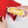 Electric scissors KitFort KT-6045-1, white-yellow color