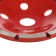 Cup of diamond food scrap, one -row, 125 mm