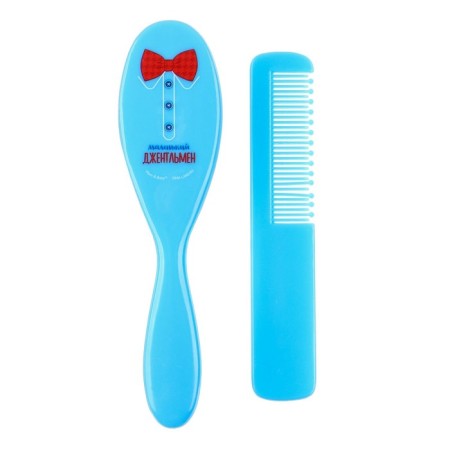 Combuscuity is a children's + massage hair brush "Little gentleman", from 0 months.