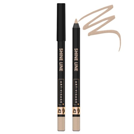 Eye pencil Art-Visage Shine Line, stable waterproof, tone 42