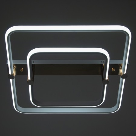 Lamp "Sonlan" LED 120W gold 60x60x12 cm Bayerlux-4