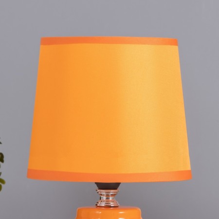 Table lamp "David" 1x40W E14 orange 14.5x14.5x24cm-2