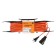Extension cord on the frame Luazon Lighting Eco, 1 socket, PVS 2x0.75, 6 A, 1300 W, 20M, orange