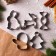 New Year. A set of cookies "New Year's sweets", metal, 10 pcs