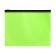 A set of removal converts on the A5, 150 microns, Calligrata Neon, with black zipper, translucent, neon, 12 pieces, mix