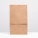 Craft package Pack Pack, rectangular bottom, with an adhesive tape of 24 x 14 x 40 cm