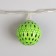 Garland “thread” 4 m with nozzles “ball with a pattern”, ip20, transparent thread, 20 LED, glow of multi, 8 modes, 220 V
