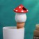The sprinkler "Mushroom", 16.5 × 7cm, color mix, set 4 pcs.