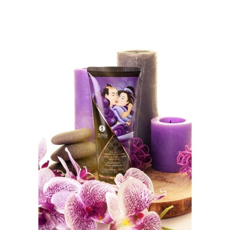 Shunga massage cream "Exotic fruits", edible, 200 ml-4