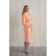 Women's shawl robe+kant, size 46, peach, Makra