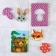 Soft puzzle for kids “study the forest” according to the method of segon, 12 details, crumb I