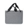 Business folder, synthetic fabric, 390x280x30 cm, gray St.