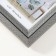Photo frame plastic 10x15 cm "Staircase with rhombuses" gray 2x13x17.9 cm