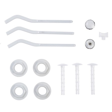 A set for connecting the radiator Valfex, 1 "X1/2", with three brackets, in a blist-2