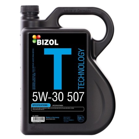 Motor oil Bizol Technology 5W-30 507 SM C3, NS-Synthetic, 5 liters