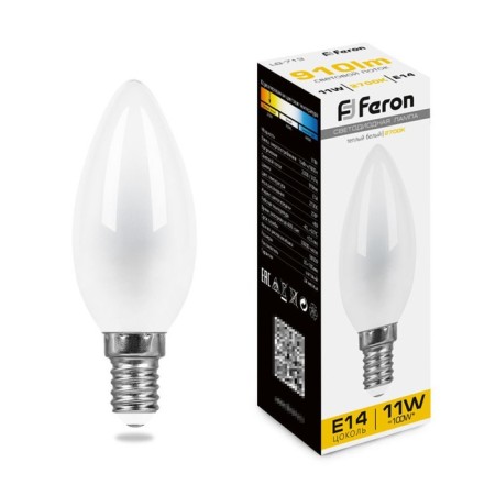 LED LED Feron, E14, 11 W, 230 V, white warm light