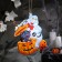 Suspension "Ghost and pumpkin", 0.5x20x28 cm