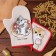Set of kitchen. Dolyana "Kotik": mittens 20x28 cm, severity 17x17 cm, 35% HL, 65% PE