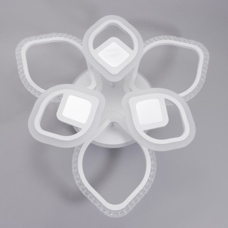 Cialogs from PDU 1908/6 LED 140W Dimmer white 67x67x12.5 cm Bayerlux-20