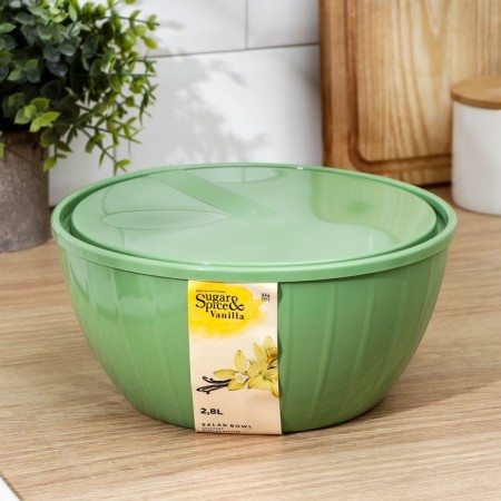 Saladnik with a fiesta lid, 2.8 l, color mix-9