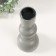 Summary tree for 1 candle "Ellipas" gray 9.8x9.8x24 cm