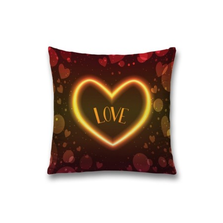 Decorative pillowcase "Love", on a zipper, size 45x45 cm