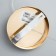 Lamp Bayerlux "Heart" LED 36W gold 46x6x35-120 cm