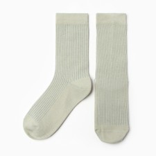 Women's socks long minku, col. pale green, rr 36-39