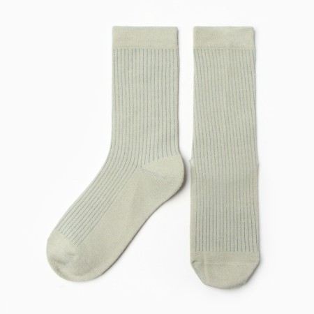 Women's socks long minku, col. pale green, rr 36-39