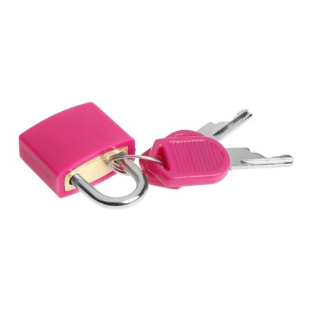 The castle of a hinged suitcase, small, pink-3