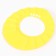 Bathing visor, adjustable, yellow color