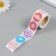 Sticker Paper "Mimic" d = 2.5 cm 252 pcs in the roll