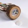 LED figure "Snowman" 12 × 18 × 6 cm, wood, batteries CR2032x1, glow warm white