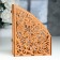 Papers stand "Summer flowers" for A5, MDF, Oak, 9.5x18.5x24.5 cm