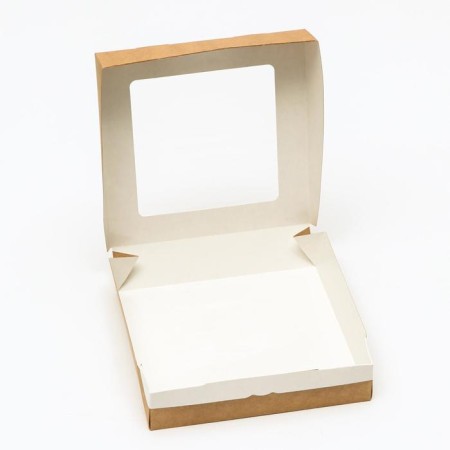 Folding box, craft, 20 x 20 x 4 cm, 1.5 l-1