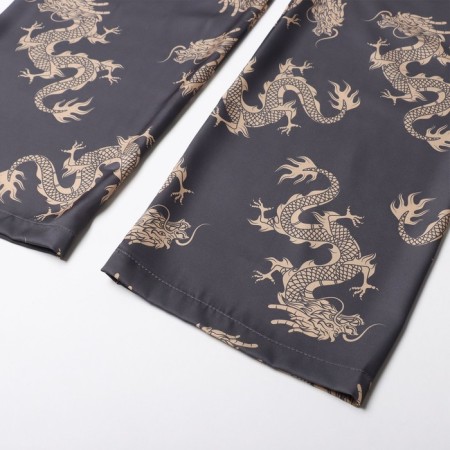Female pajamas (shirt and trousers) KAFTAN "Dragon", size 44-46, graphite-12