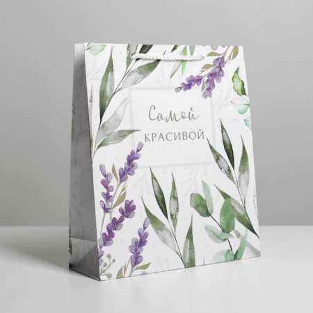 Gift laminated package, packaging, "Best Wishes", Ml 21 x 25 x 8 cm-2