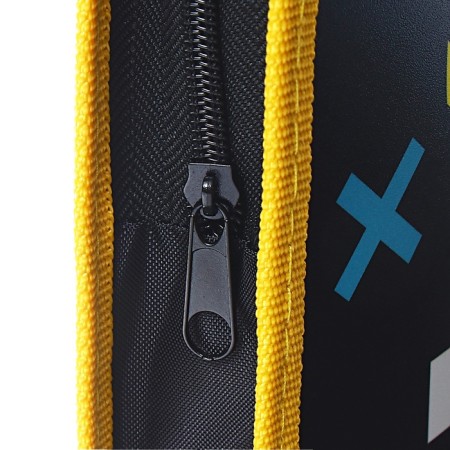 Folder with A4 handles, 340 x 245 x 35 mm, plastic, zipper around, Hatber "Vlad A4"-3