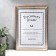 Photo frame Plastic A4 Format "Silver 3D rhombuses with a copper strip" 32.5x24 cm
