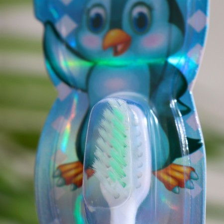 Baby toothbrush with suction penguin jack Vilsen Brush-1
