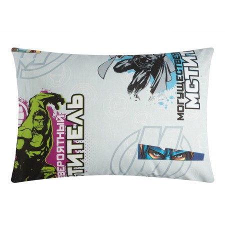 Pillowcase "Avengers team" 50x70 cm 100% cotton, calico