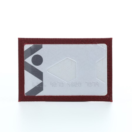 Cardholder, Textura, Burgundy Color-4