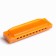 Music Life's Harry, Diatonic, 10 holes, C-Major, with a case, orange