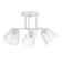 Vanessa chandelier 3x60W E27 white 45x45x27cm