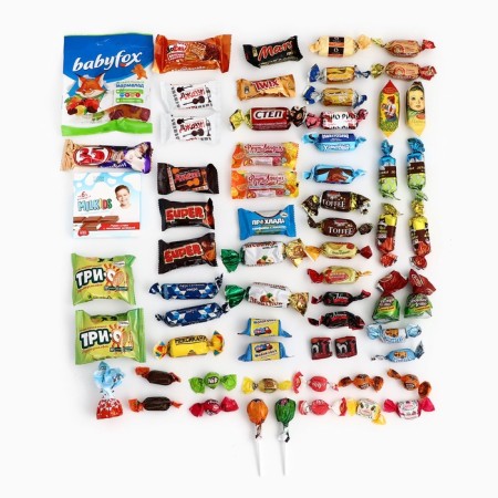 New Year. Gift set of sweets "soon holiday", with animation, 1000 g-3