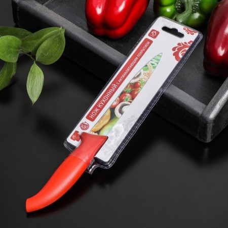 Kitchen knife with an anti -wagoning coating of the crop “crop” universal, blade 12.5 cm-3