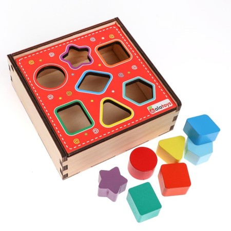 Sorter "Rainbow" 7 parts, 15 × 15 × 5.7 cm-2