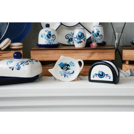 A stand for a tea bag of the share "Waxer", 12 × 8.4 cm, white color-6